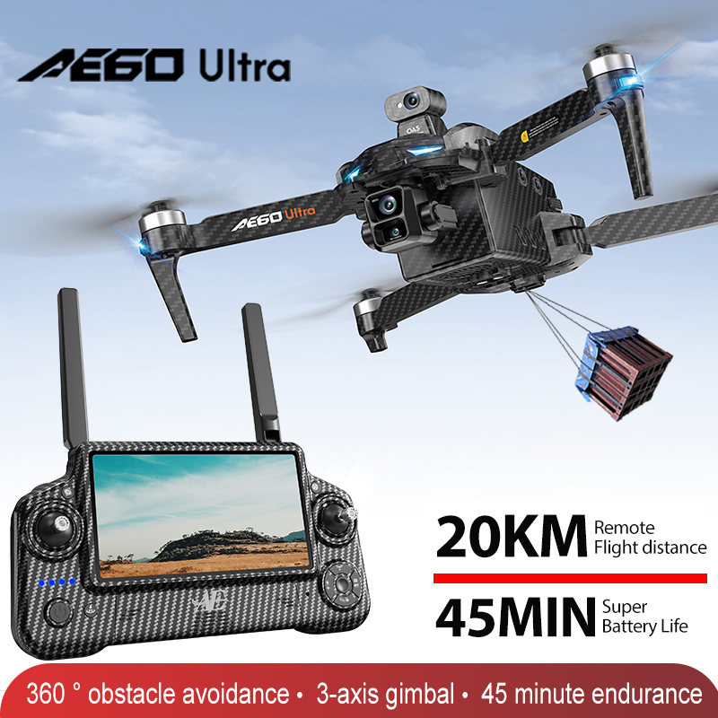 Drone Battery Balance Charger - Profesjonalny dron AE60 GPS z kamerą