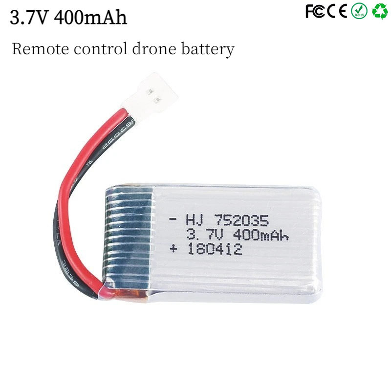 752035 3.7V 400mAh 35C Bateria – Eachine Drone E58 recenzja i cena