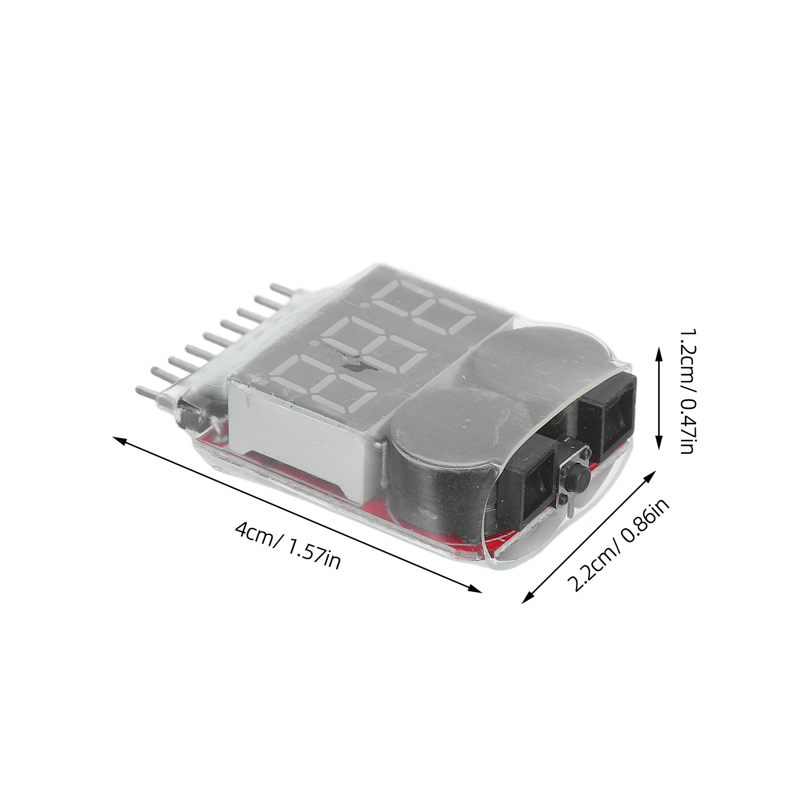 2 szt. Tester baterii RC, test – Drone Battery Voltage Checker recenzja i cena
