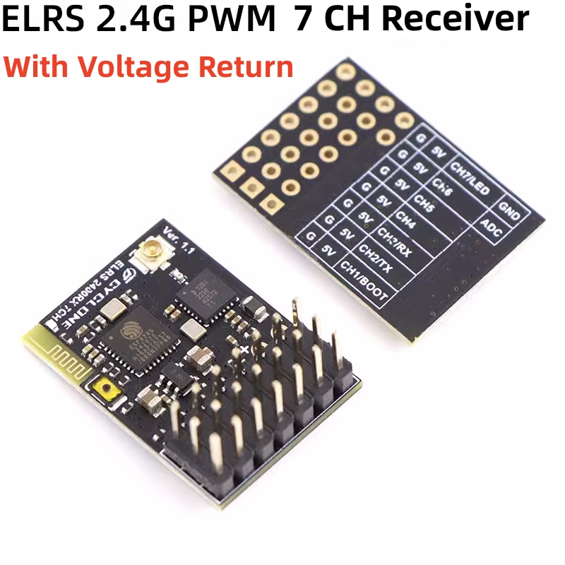 ELRS 2.4G PWM 7CH 6CH CRSF odb – Drone Battery Plate recenzja i cena